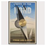 affiche nord, affiches nord, chemin de fer du nord, chemins de fer du nord, affiches photographiques, paris, saiint ouen, biron, idf, ile de france, art antqiutis, art antiques, art arts,