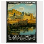 affiches chemins de fer, affiche chemins de fer, affiches moderniste, affiche chateau de la loire, affiches chteaux loire, affiches contemporaines,  paris affiches anciennes, saint ouen affiches anciennes, ile de france affiches anciennes, porters,