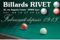 Billards Rivet, rue Auguste Comte  Lyon - 69, 69002