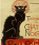 Thophile Alexandre STEINLEN, chat, artiste peintre, Galerie Micholas Moufflet, Moufflet and CO, Showroom Moufflet, 85 rue des rosiers, March aux Puces de Saint Ouen, Paris Saint-Ouen, Paris Flea Market, 1 March Biron, March Arts Antiquits, Art Arts,