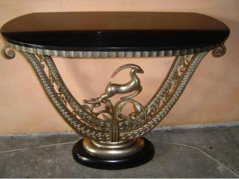 console art deco, console art dco, art deco console, 