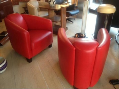 Fauteuils art deco, fauteuils art dco,  art deco armchairs,