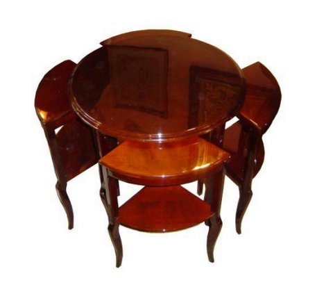 table basse gigogne art deco, table basse gigogne art dco, table low art deco, 