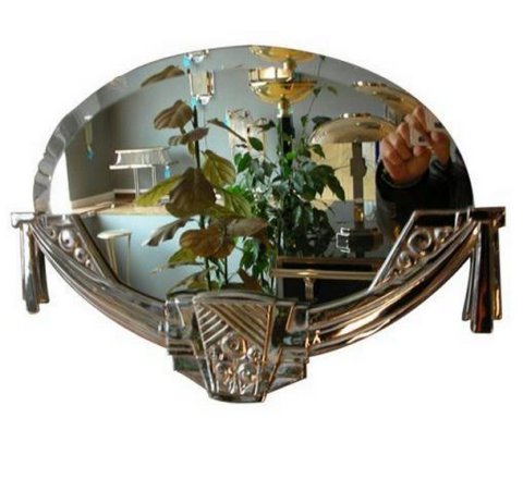 miroir art dco, miroir art deco, mirror art deco, 