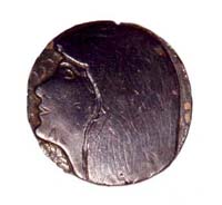 Medaille en plomb